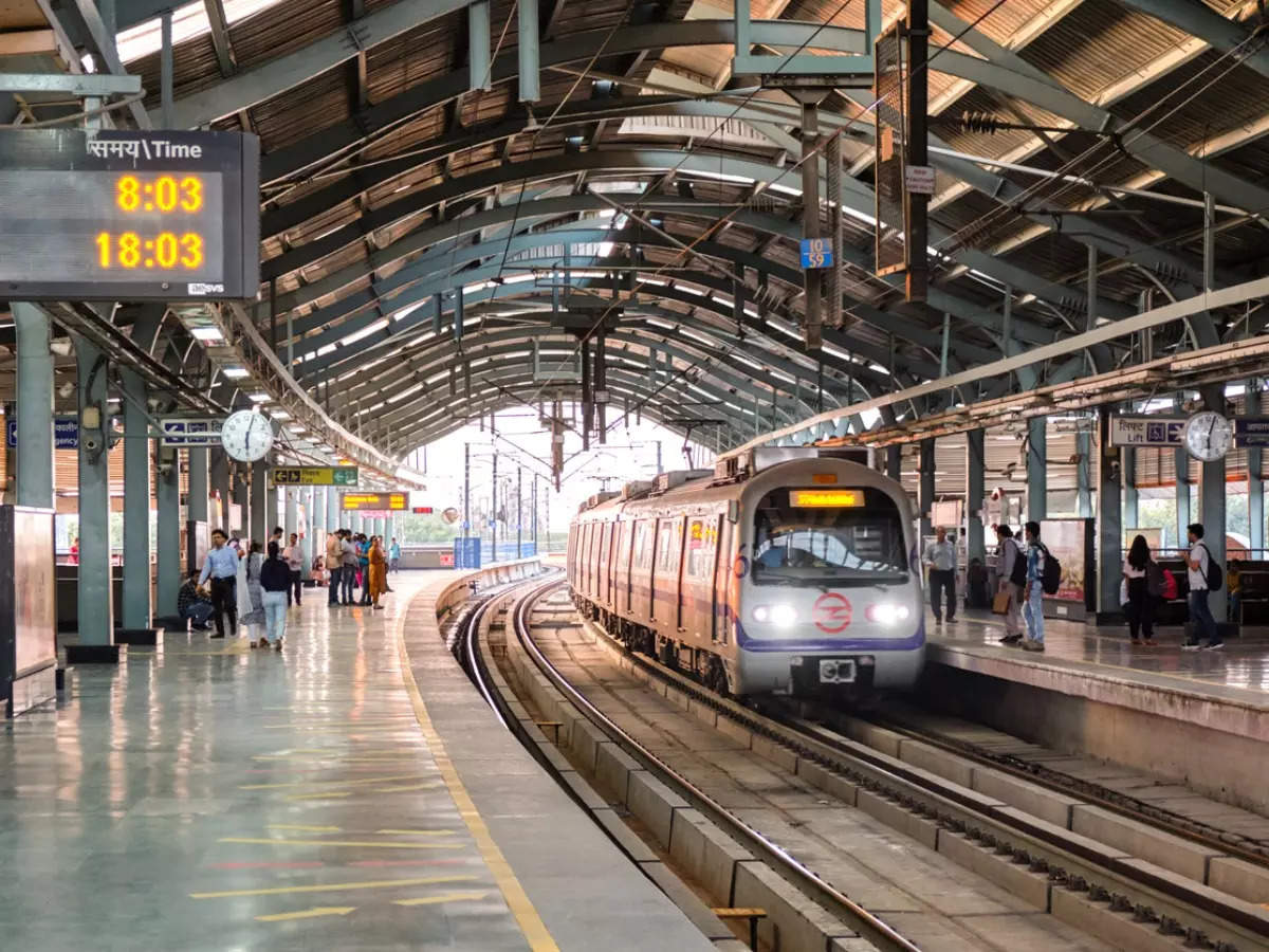An all new skywalk now connects New Delhi railway station to the metro station