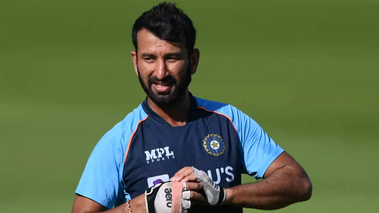 Cheteshwar Pujara. (Photo by Stu Forster/Getty Images)