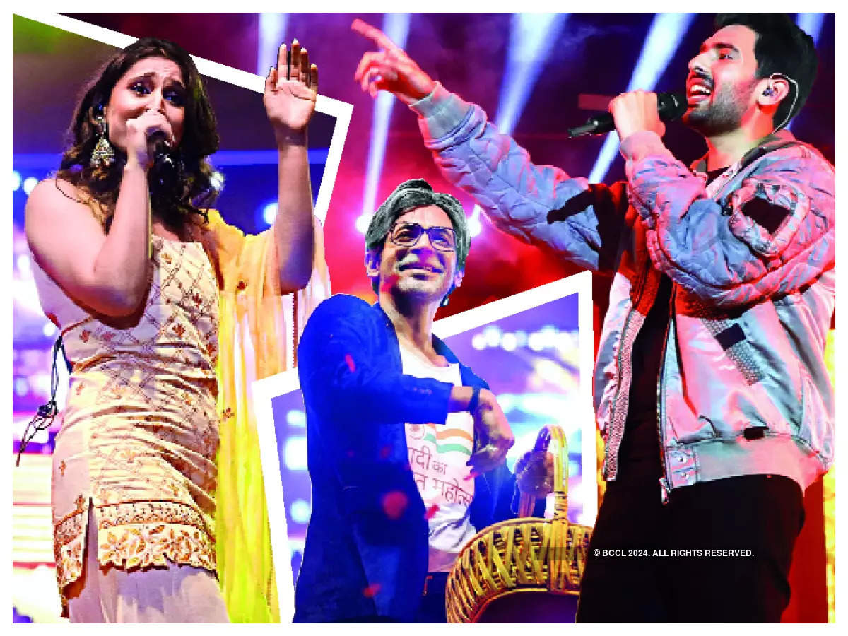 An evening in Delhi with Armaan Malik, Dhvani Bhanushali and Sunil Grover |  Events Movie News - Times of India