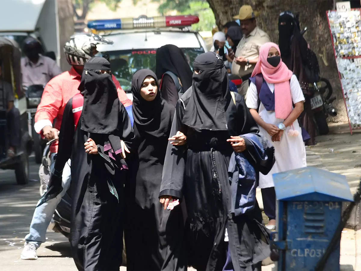 Hijab row: Udupi Muslim girls say they will not go to college ...