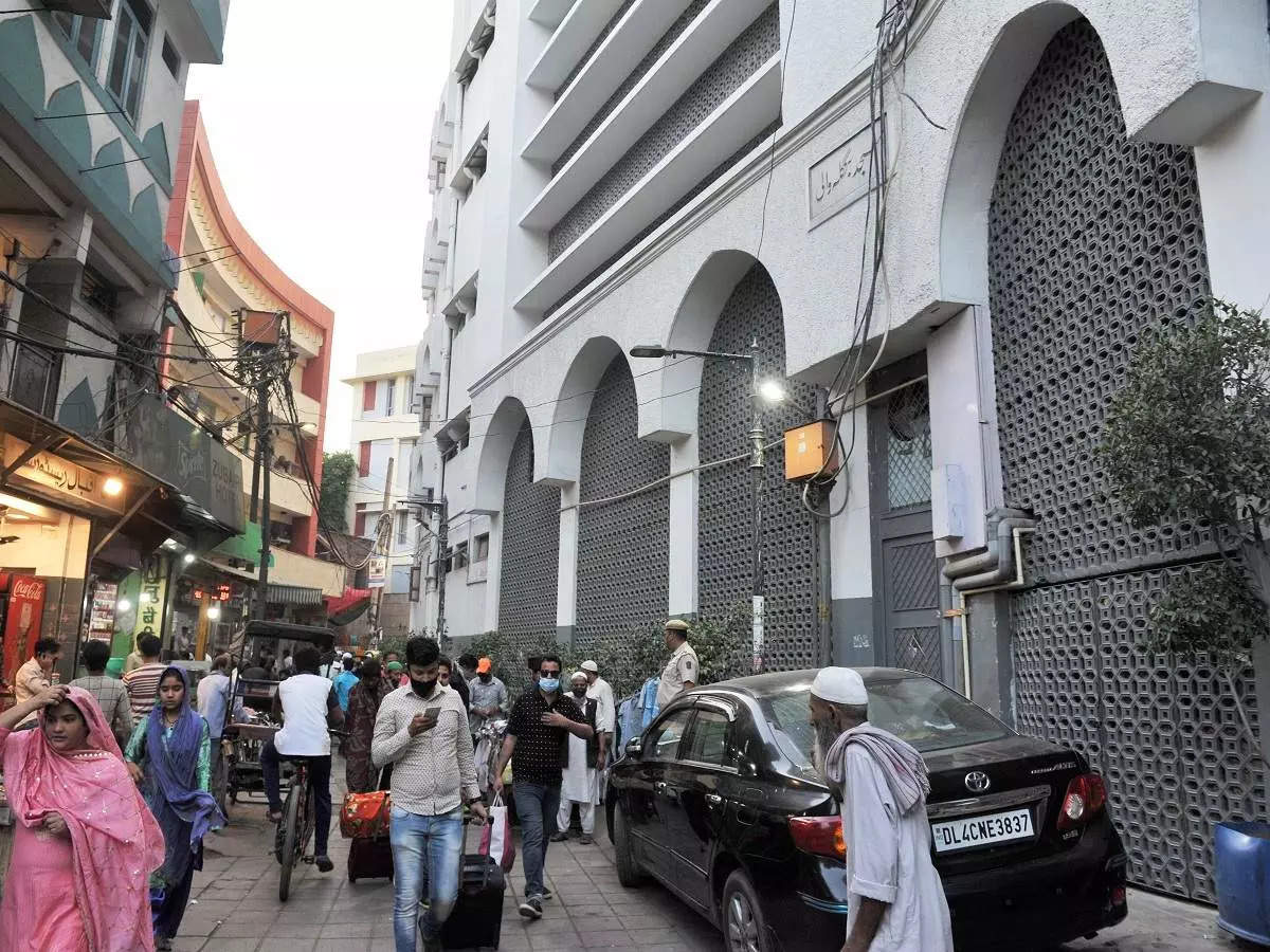 Nizamuddin Markaz was at the centre of a controversy in March 2020 when after several people who attended a congregation held by Tablighi Jammat there contracted Covid-19. The markaz was shut thereafter.  (File image)