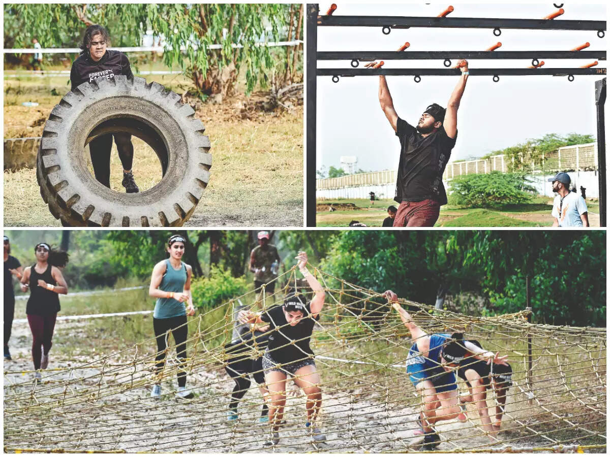 obstacle run