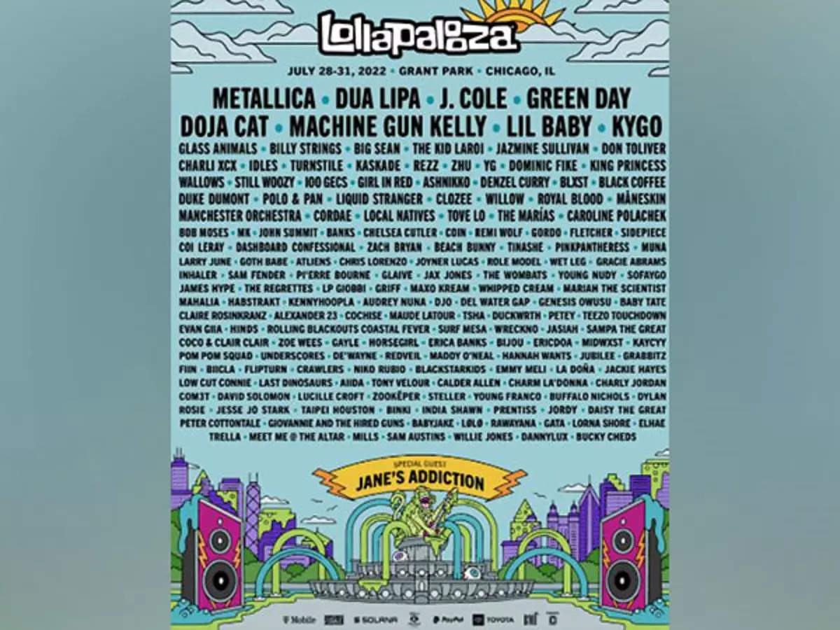 Lolla Line Up 2022