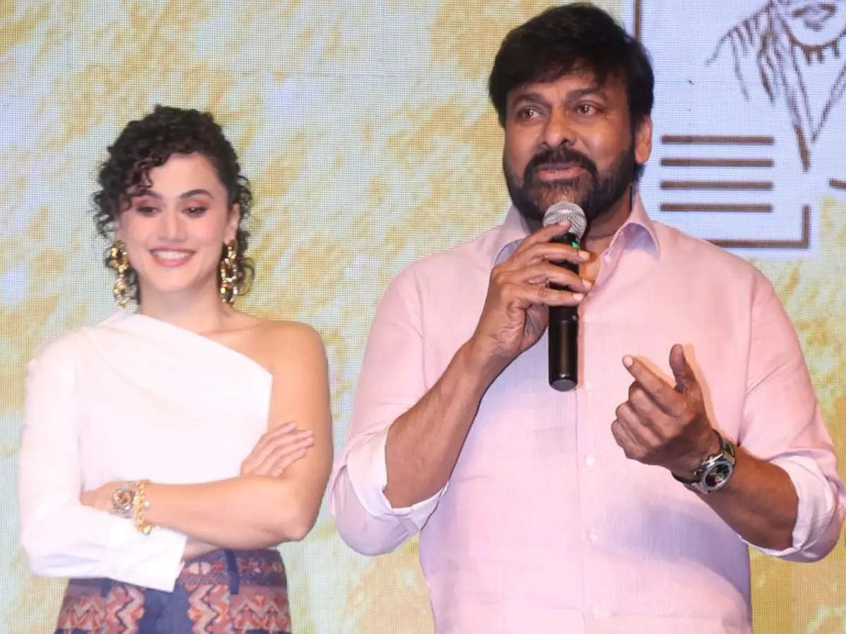 Mishan Impossible' pre-release event: Chiranjeevi heaps praise on Taapsee  Pannu | Telugu Movie News - Times of India