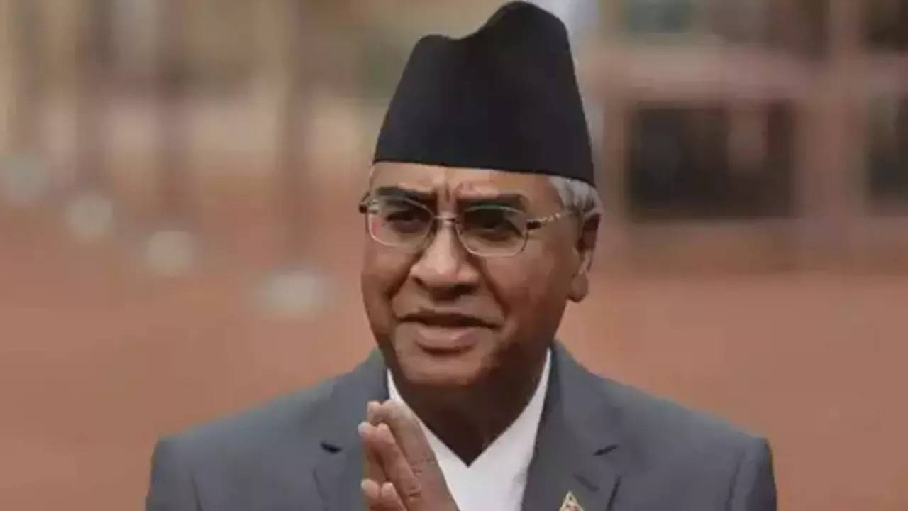 Nepal Prime Minister Sher Bahadur Deuba (File photo)