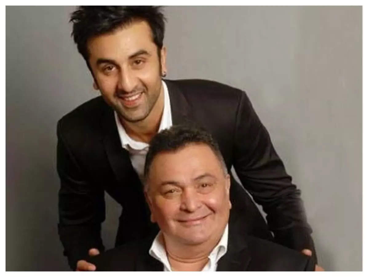 Ranbir Kapoor opens up about spending time with father Rishi Kapoor during his cancer treatment; says it got them all together as a family | Hindi Movie News - Times of India