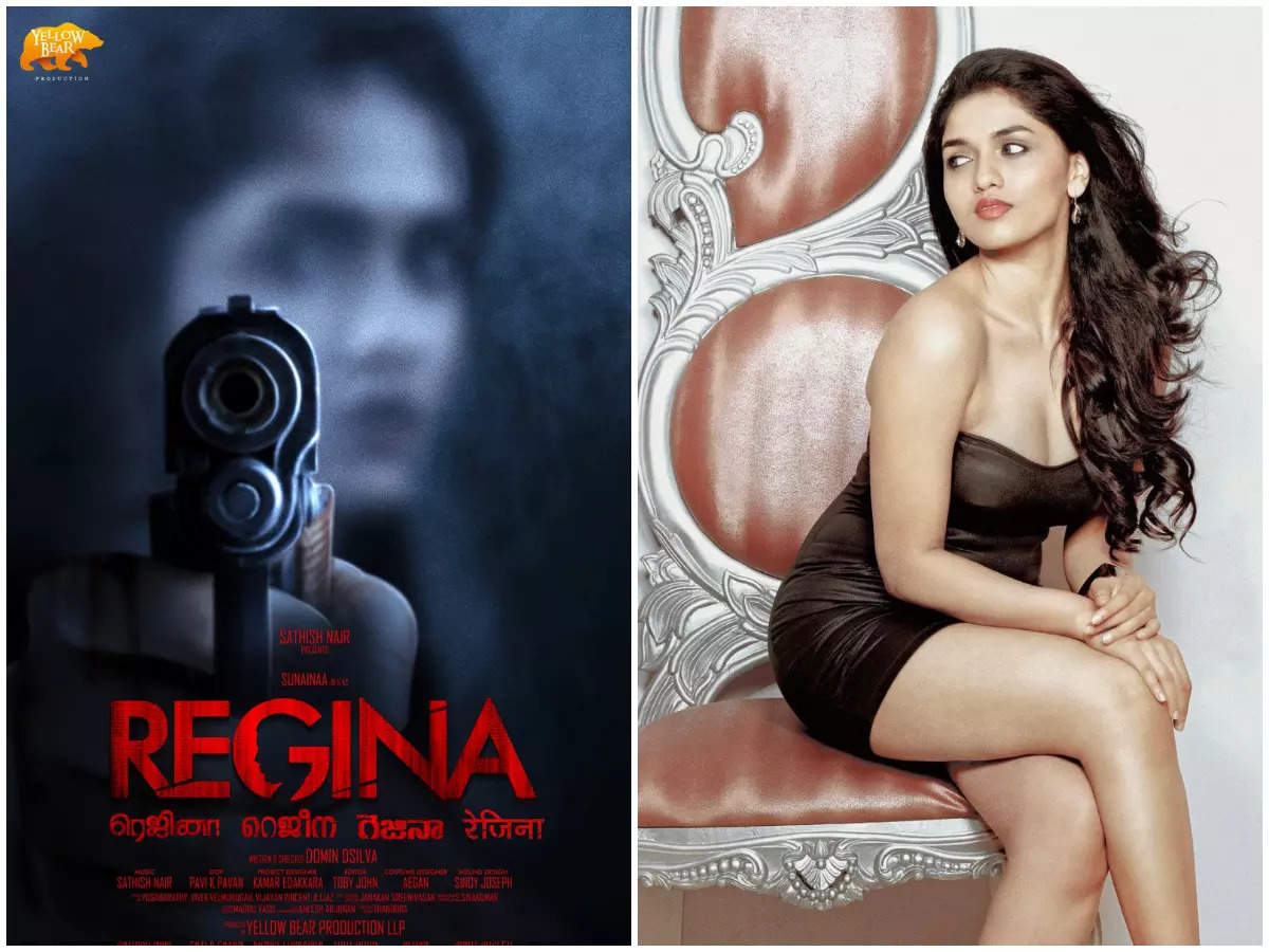 Sunainaa's next is a female-centric thriller titled Regina | Tamil ...