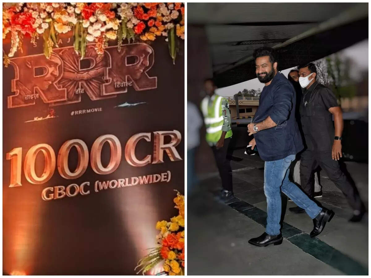 Rrr Nears 1000 Crores At Box Office Team Celebrates With Huge Bash In Mumbai Telugu Movie News Times Of India
