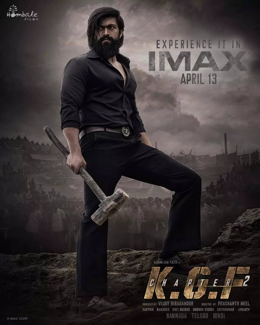 kgf: KGF: Chapter 2 will be the first Kannada film to screen on IMAX |  Kannada Movie News - Times of India