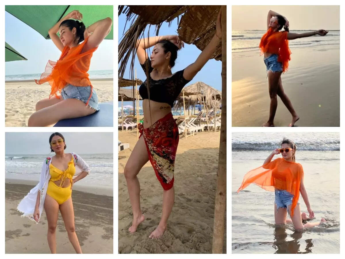 alluring beach pics from her Goa trip