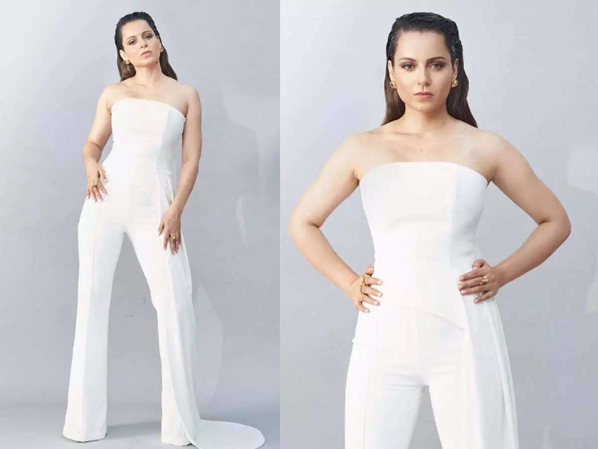 Kangana Ranaut Poses In White Outfit With Dior Bag; Watch Here