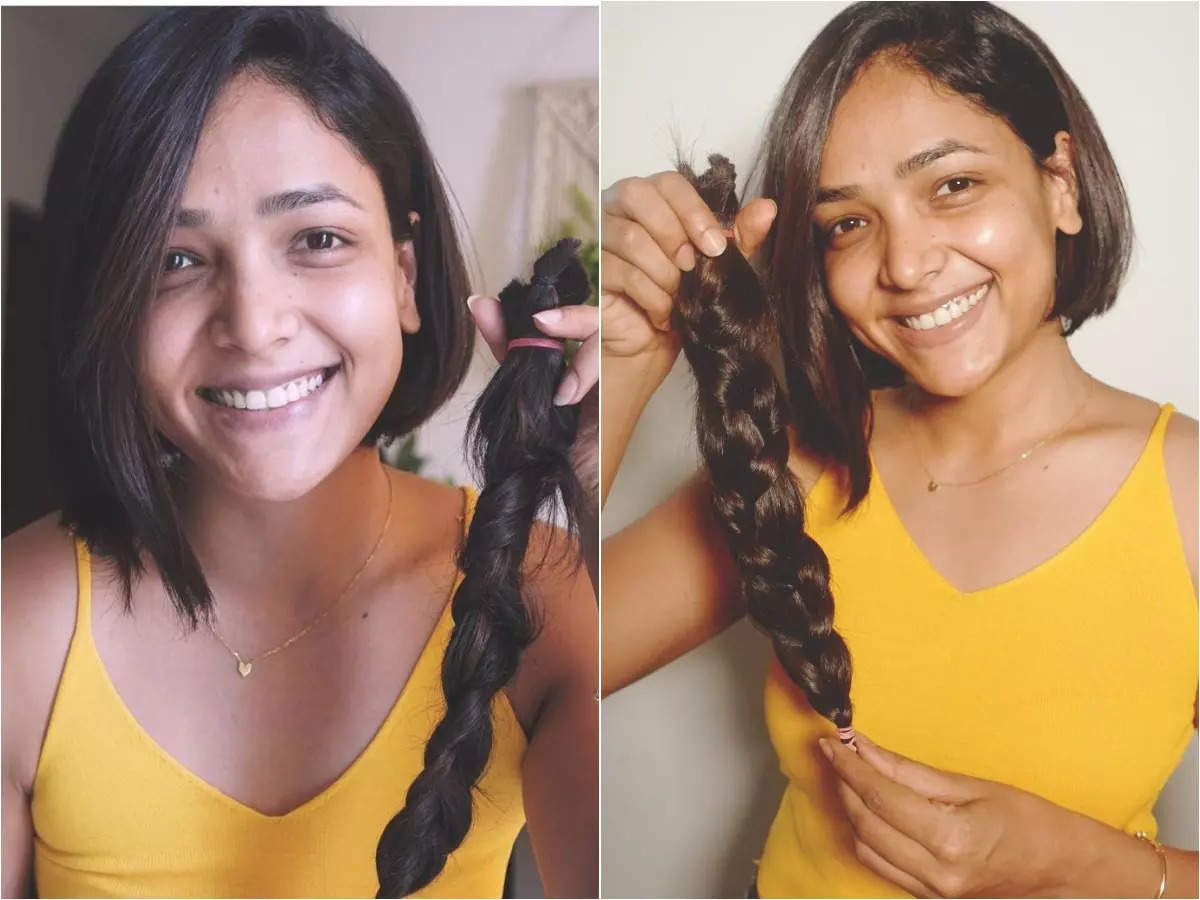 Kannada actress-host Anupama Gowda donates her signature long hair for cancer  patients; read post - Times of India
