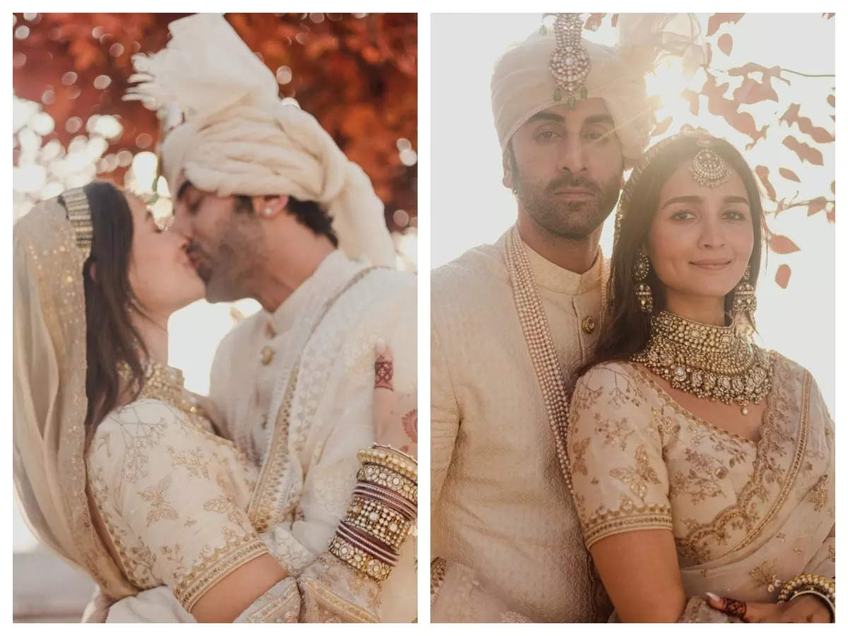 Alia Bhatt Wedding Photos, Ranbir Kapoor Marriage Images & Video: Alia Bhatt  shares FIRST pictures with Ranbir Kapoor from their dreamy wedding