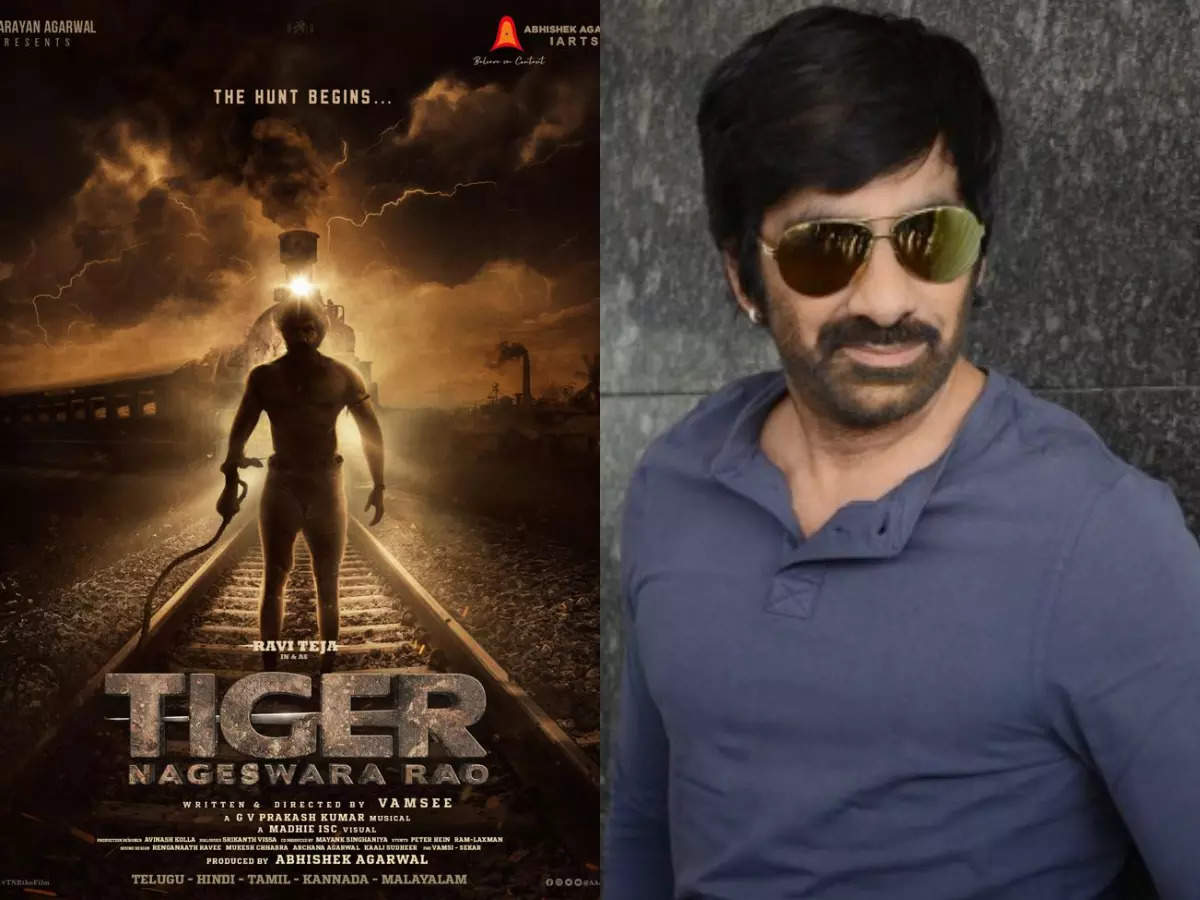 Ravi Teja's 'Tiger Nageswara Rao' erects village set for a whopping Rs 7 cr  | Telugu Movie News - Times of India