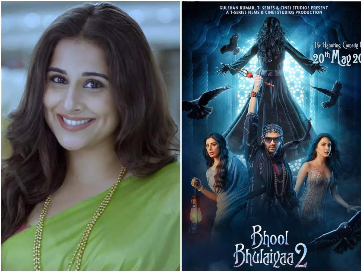 Vidya Balan reacts to Bhool Bhulaiyaa 2 trailer, fans say they ...