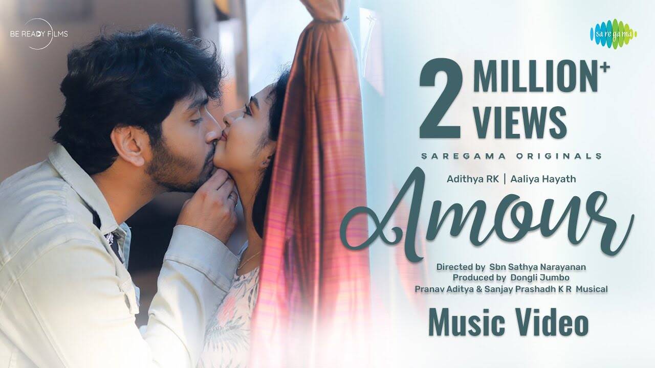Watch Latest Tamil Official Music Video Song Amour Sung By Adithya Rk Tamil Video Songs Times Of India