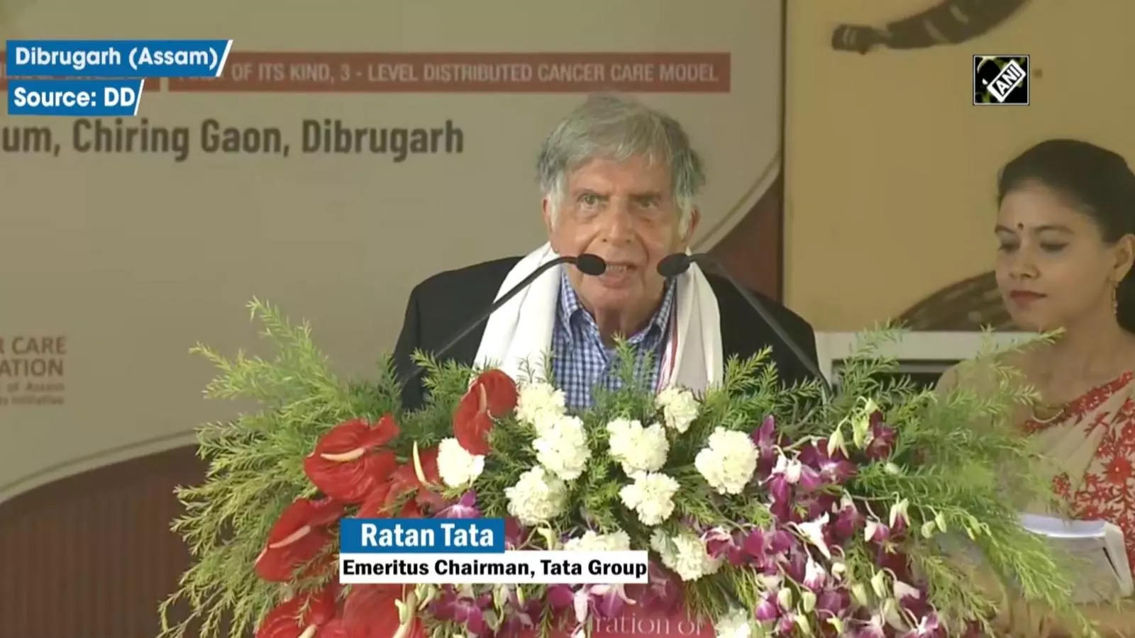 I dedicate my last years to health: Ratan Tata in Assam | News - Times of  India Videos