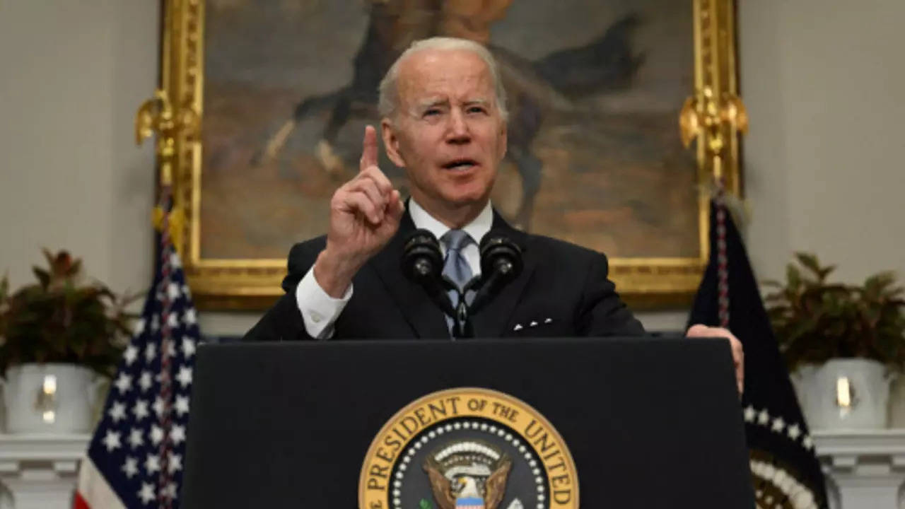 US President Joe Biden will resume a Washington tradition of speaking at the White House Correspondents Association dinner on Saturday night (AFP)