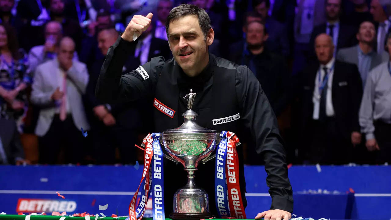 Ronnie OSullivan sees off Judd Trump to win seventh snooker world title More sports News