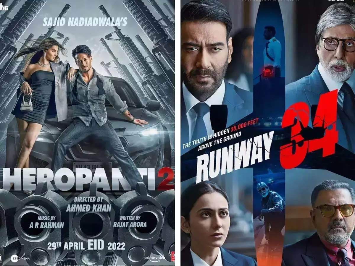 Runway 34' and 'Heropanti 2' Second Friday Box Office Collection | Hindi  Movie News - Times of India