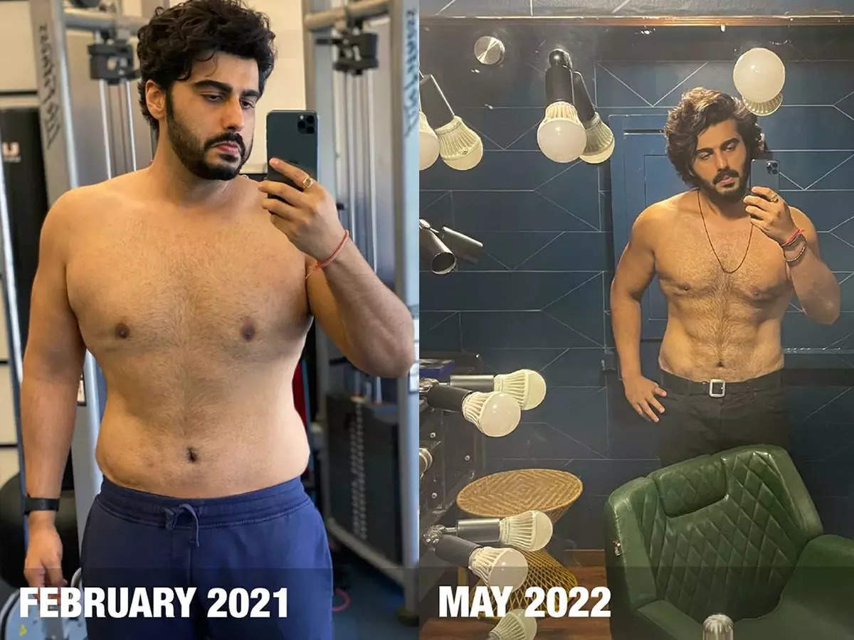 Arjun Kapoor gives a glimpse of his incredible weight loss transformation, says, "It was very tough to stay on course"