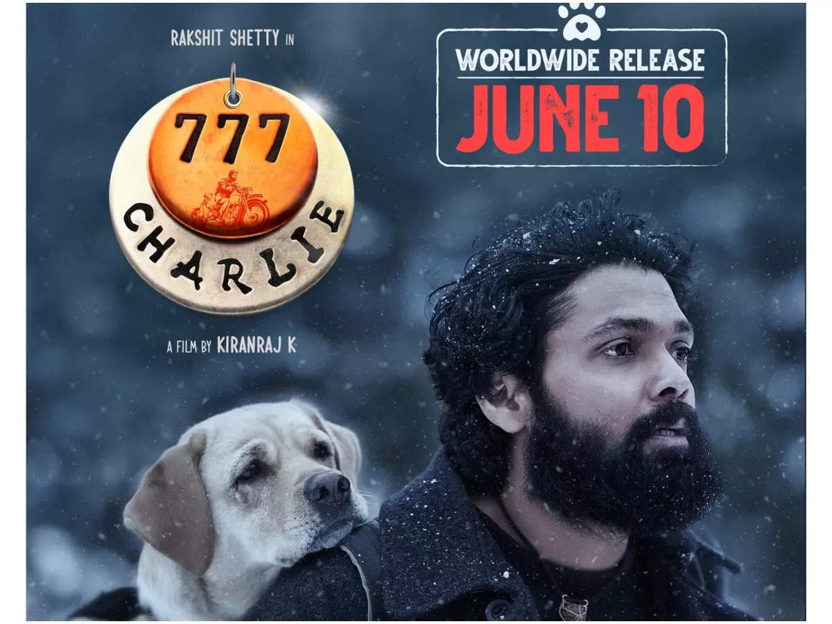 Rakshit Shetty's '777 Charlie' Hindi trailer to release on 16th ...