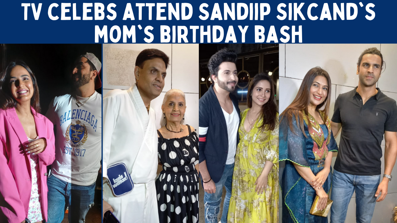 Tv Celebs Attend Sandiip Sikcand S Mom Veena S Birthday 75th Bash Call Her Hot And Scintillating Tv Times Of India Videos