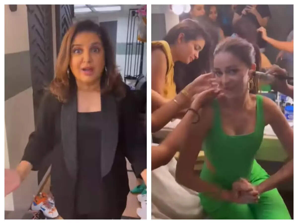 Farah Khan jokes Ananya Panday won National Award for 'Khaali Peeli'; Chunky Panday REACTS – Watch video | Hindi Movie News - Times of India Farah Khan jokes Ananya Panday won National Award for 'Khaali Peeli'; Chunky Panday REACTS – Watch video | Hindi Movie News - Times of India