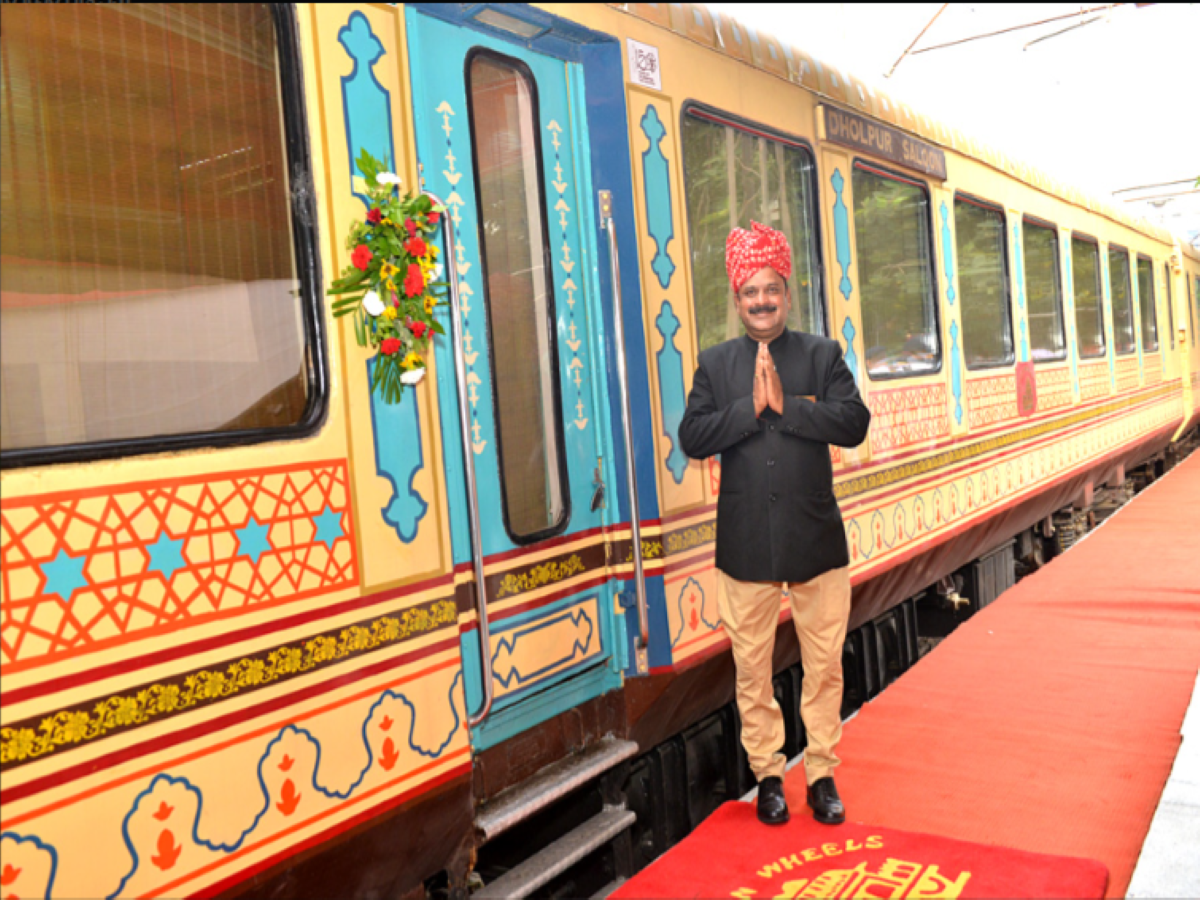 Embarking on a journey with Palace on Wheels!