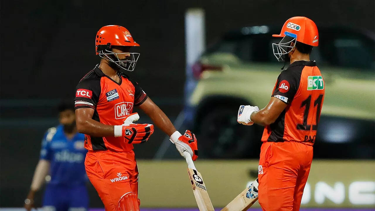 Ipl 22 Tripathi S 76 Takes Sunrisers Hyderabad To 193 6 Against Mumbai Indians Cricket News Times Of India Ipl 22 Tripathi S 76 Takes Sunrisers Hyderabad To 193 6 Against Mumbai Indians Cricket News Times Of India