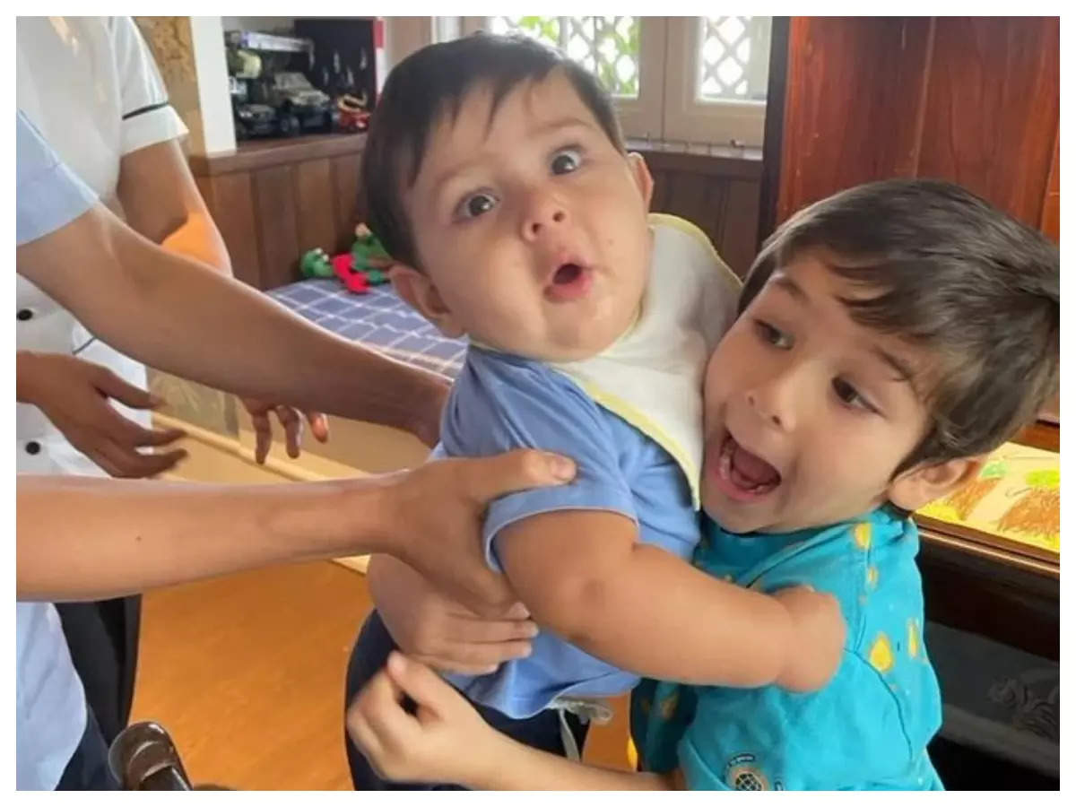Taimur Ali Khan proves he is a 'protective bhaijaan' in this ...