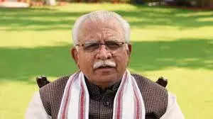 Haryana chief minister Manohar Lal Khattar. (File Photo)