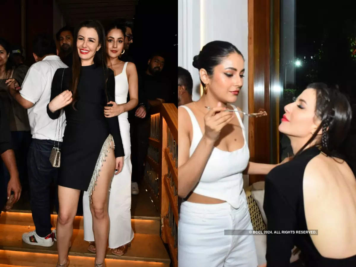 Shehnaaz Gill Steals The Limelight At Arbaaz Khan S Girlfriend Giorgia Andriani S Birthday Bash See Inside Pics And Videos Times Of India