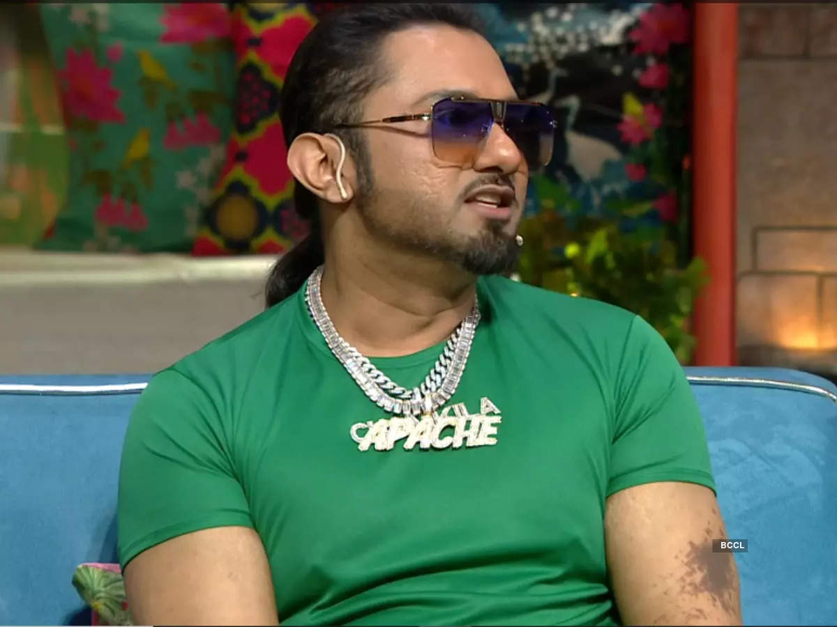The Kapil Sharma Show: Yo Yo Honey Singh reveals how he came up with the song 'Aunty police bula legi' - Times of India