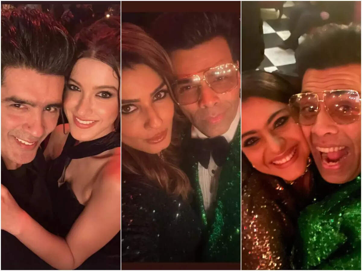 Karan Johar Birthday Party Picture: INSIDE pictures from Karan Johar's 50th  Birthday bash: Kajol, Saif Ali Khan, Shanaya Kapoor have a good time