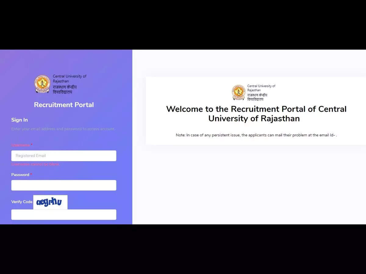 Christmas Break Rajasthan Colleges 2022 Central University Of Rajasthan Recruitment 2022: Apply For 60 Non-Teaching  Vacancies, Details Here - Times Of India