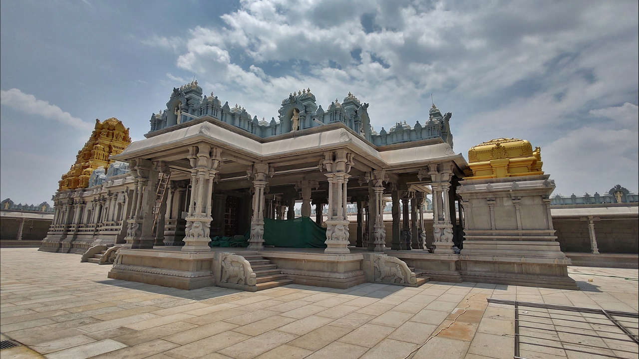 TTD's new Lord Venkateswara temple at Amaravati ready for ...