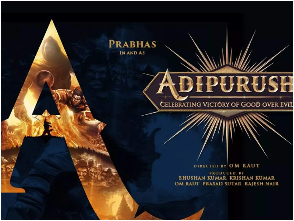 Will Prabhas's 'Adipurush' first look be out on his birthday? | Telugu Movie News - Times of India