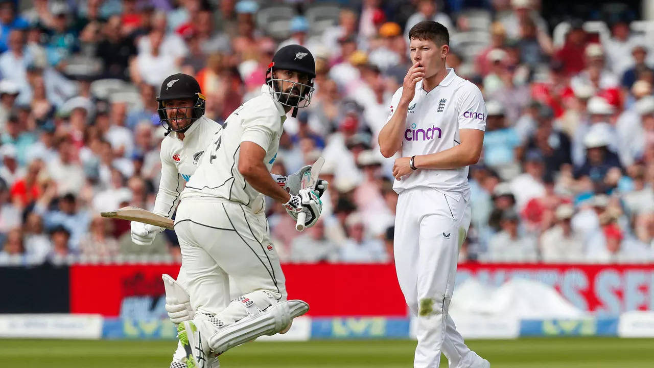 1st Test New Zealand Have A Big Job To Do Against England On Day Three Says Tom Blundell Cricket News Times Of India