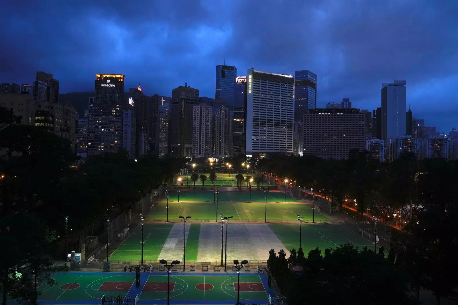A general view of the Hong Kong's Victoria Park is seen. Hong Kong is the world’s most expensive city to live in as an expat for the second year in a row, according to a new study. 