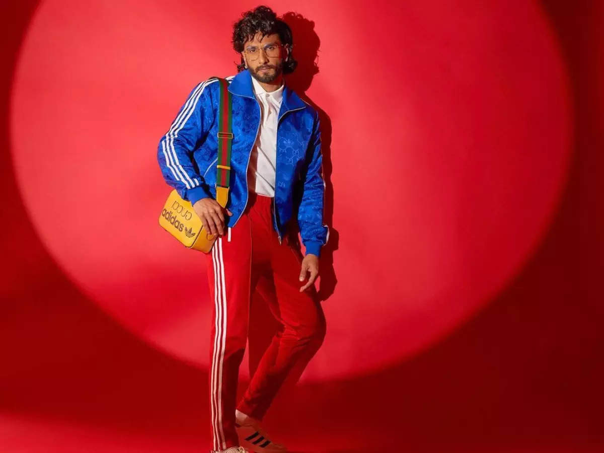 Ranveer Singh just unveiled the adidas x Gucci collab and it's