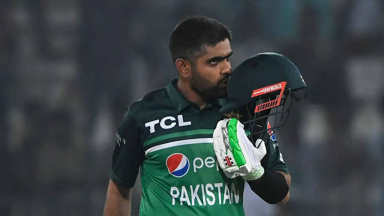 Record-setting Babar Azam leads Pakistan's win over West Indies in first  ODI | Cricket News - Times of India