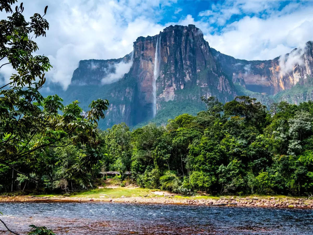 Paradise Falls in Up is based off of Angel Falls in Venezuela