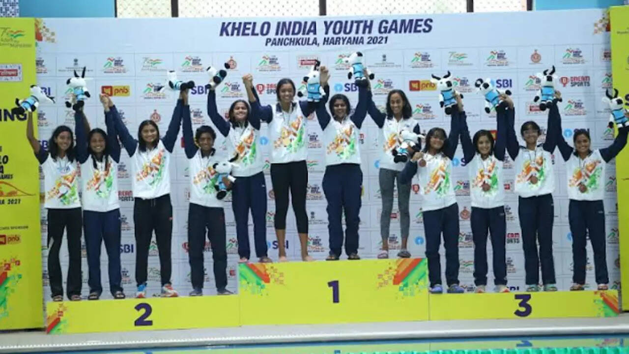 Khelo India Youth Games: Maharashtra bag three gold, edge past Haryana |  More sports News - Times of India