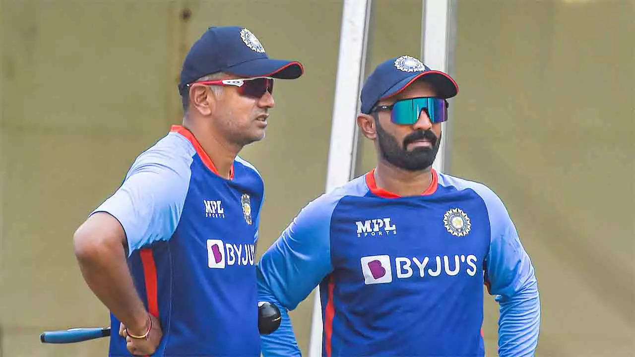 Dinesh Karthik opens up lot of options going into T20 World Cup: Rahul  Dravid | Cricket News - Times of India