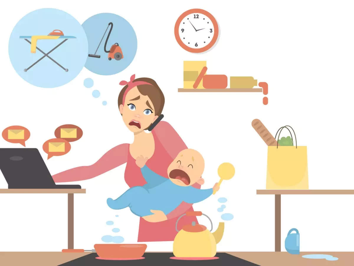 His/Her story “My husband does no housework and I feel like a servant!/ picture