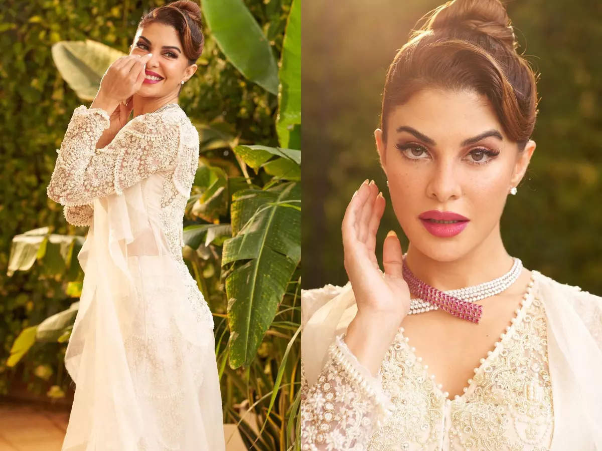 jacqueline fernandez white dress