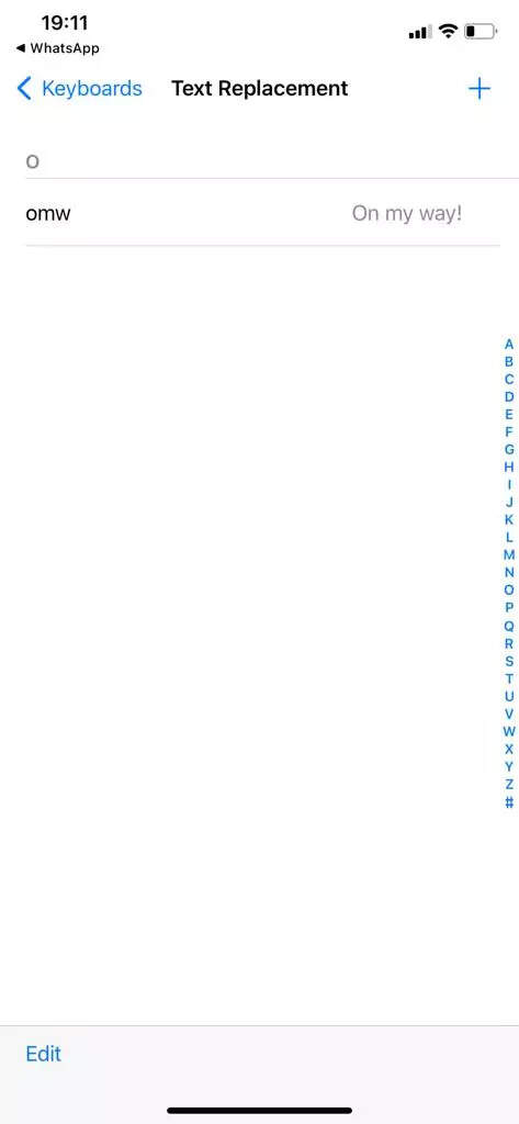 How to make custom text shortcuts on iPhone