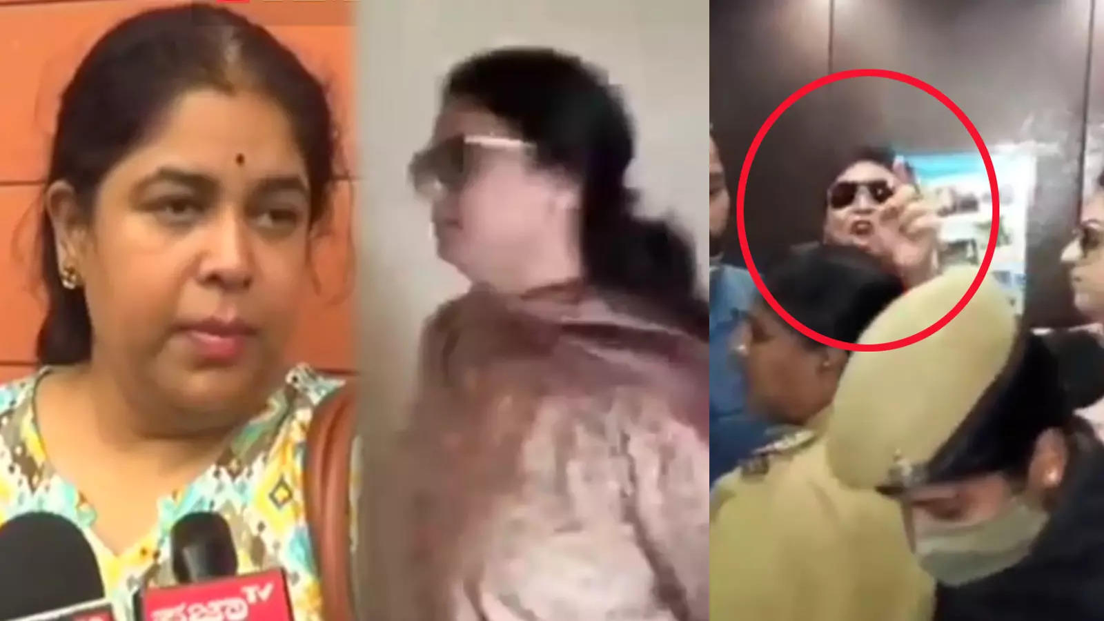 Illicit affair scandal rocks Telugu film industry, Nareshs third wife Ramya Raghupathi catches him red-handed with Pavitra Lokesh in a hotel room, tries to attack them with a sandal