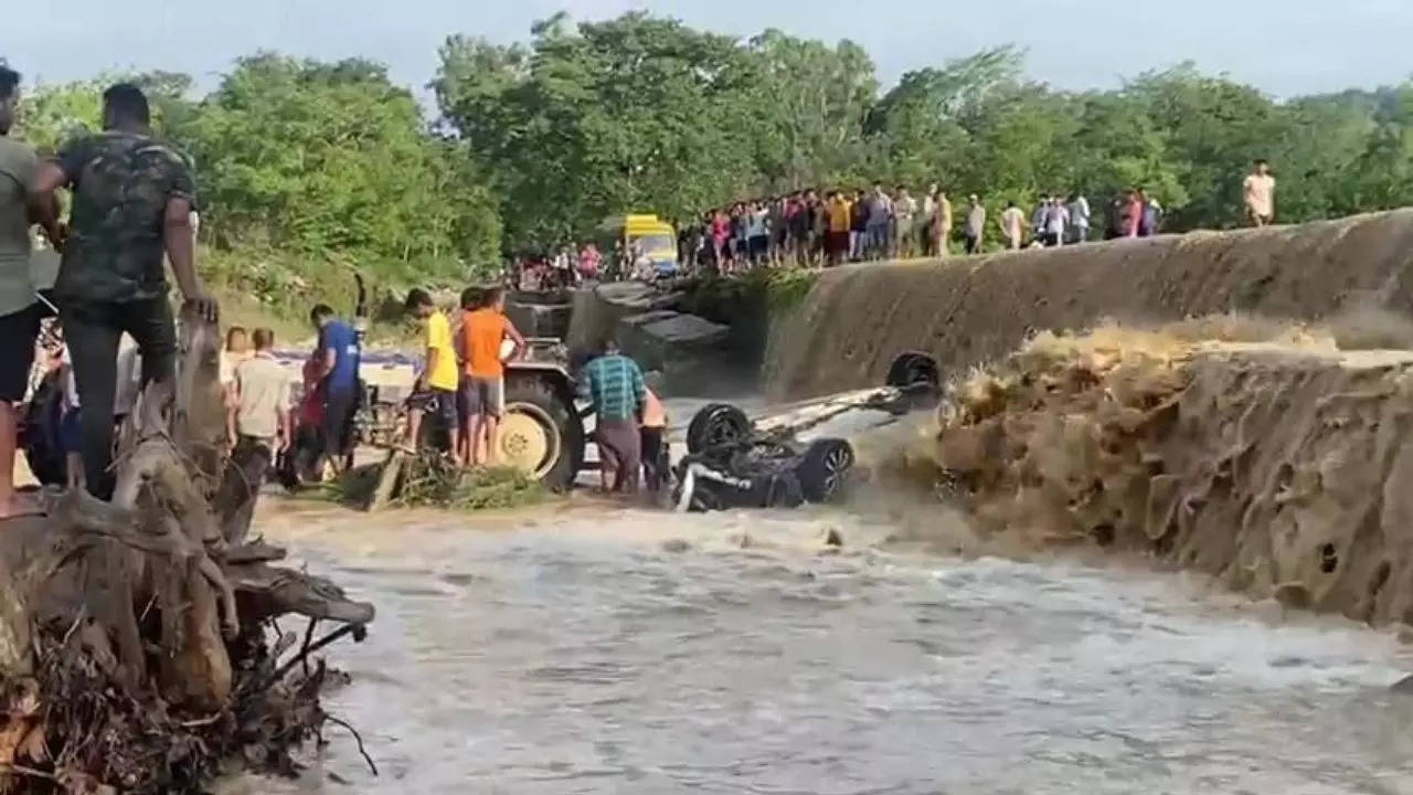 Car with 10 tourists from Punjab washed away in Ramnagar; 9 dead, 22-year-old woman rescued